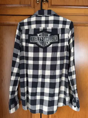 HARLEY-DAVIDSON No.1 체크 무늬 플란넬 셔츠