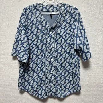 H&M 베이스볼 셔츠 캐스퍼 데님 상의
