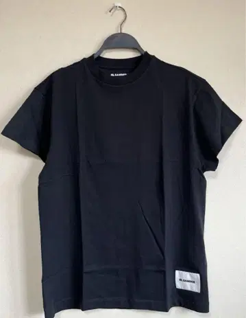 질샌더 블랙 팩 티셔츠