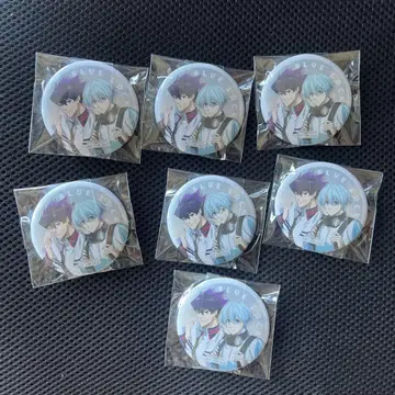 블루 록 노스탤지 캔뱃지 까마귀 히오리 7개