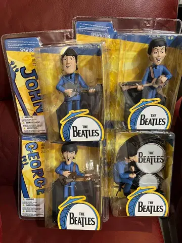 맥팔렌 토이즈 비틀즈 Beatles 피규어 전 4종 세트