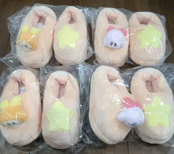 별의 커비 부드럽고 폭신폭신 슬리퍼 커비 와돌디 2종 4개