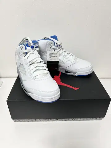 Air Jordan 5 화이트/블루