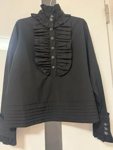 vaqutaux voyarge 바쿠토보야지 로코코 프릴 블라우스