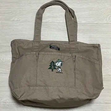 L.L.BEAN 엘엘빈 카타딘 스누피 캠핑 토트백