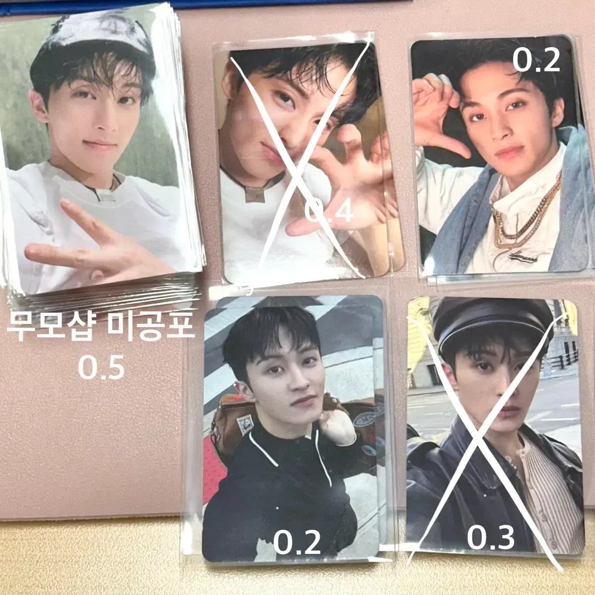 Nct Mark Solo Album Photocard Unreleased The Firstfruit