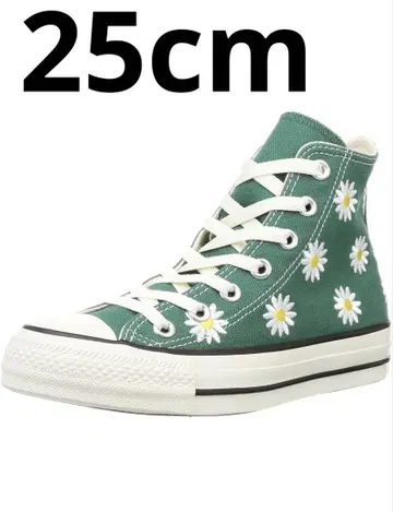 올스타 CONVERSE 데이지 플라워 하이컷 25cm