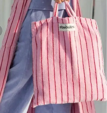 BONGUSTA/봉구스타 NARAM TOTEBAG / 파일 원단 토트백