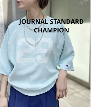 새상품급 저널 스탠다드 챔피온 하프 슬리브 맨투맨