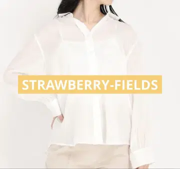 ~미사용에 가까운~ STRAWBERRY-FIELDS 여성용 셔츠 블라우스