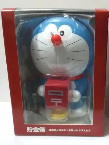 절판 2021년 답장 엽서 도라에몽 저금통 피규어