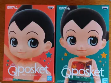 Qposket 철완 아톰 피규어 2개 세트