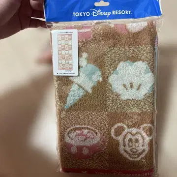 디즈니 리조트 후드 페이스 타월