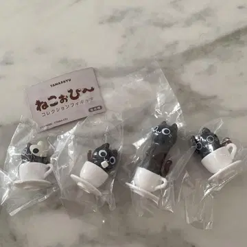 고양이 피규어 세트