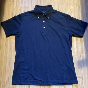 Maker's Shirt Kamakura 네이비 피케 셔츠 L