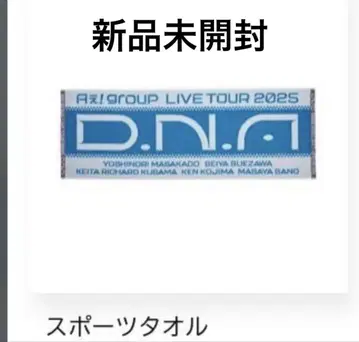 A!group LIVE TOUR 2025 D.N.A 타월 미개봉 새상품