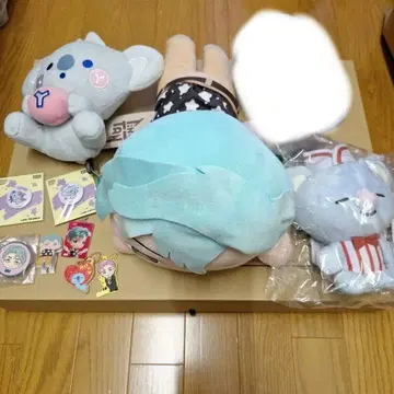 BTS .BTS 봉제 인형과 굿즈 세트