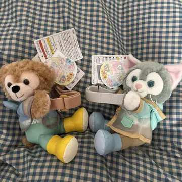 닷피&프렌즈 뷰티풀 레이니 데이즈 봉제 인형 커튼 홀더