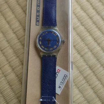 Swatch 자동 감기 파랑 밴딩