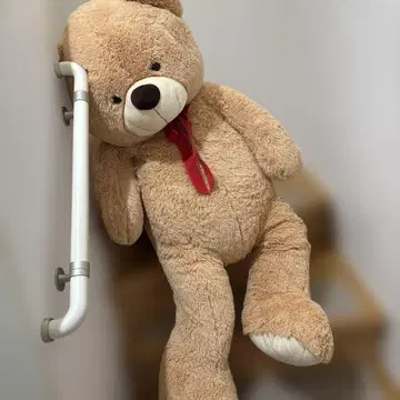 큰 곰 봉제 인형 거대한 베이지 라이트 브라운