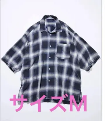 NAUTICA/노티카 체크 셔츠 프리크스 사이즈 M