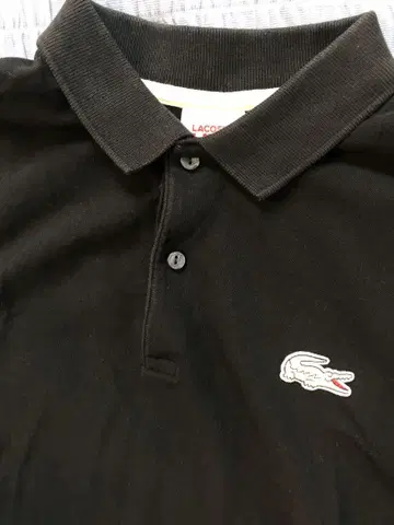 Lacoste 블랙 피케 셔츠
