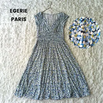 EGERIE PARIS 올 패턴 꽃무늬 원피스