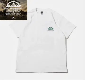 ALLDAY 22SP S/S TEE (WHITE) 농구 반팔 XL