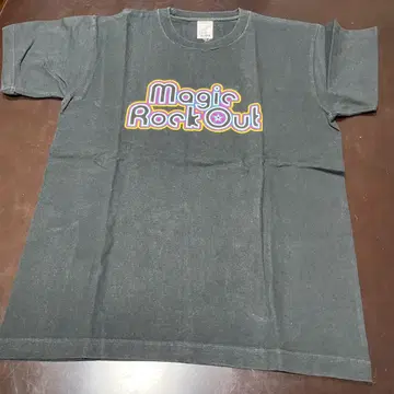 Magic Rock Out 티셔츠 M 사이즈 블랙