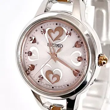 세이코 SEIKO 여성용 손목시계 작동 전파 솔라 광택 처리 s1949