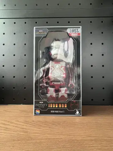 MARVEL Happy 복권 아이언맨 베어브릭 L@ST 상 라스트