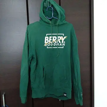 BERRY GOODMAN 그린 후드티 L 사이즈