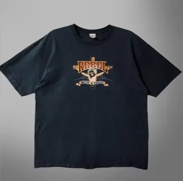 00s Jesus 그리스도 프린트 티셔츠 블랙 반팔 2XL