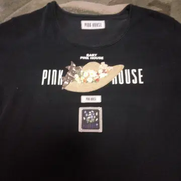 가격 인하 PINK HOUSE 준미품 블랙 롱 원피스