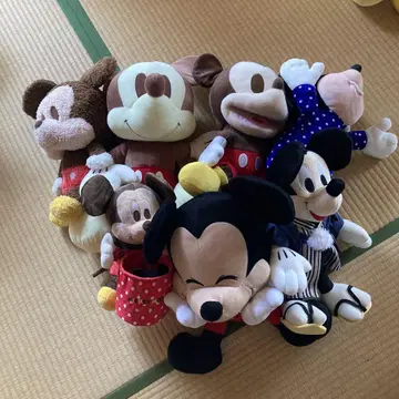 미키 봉제 인형 7개 세트