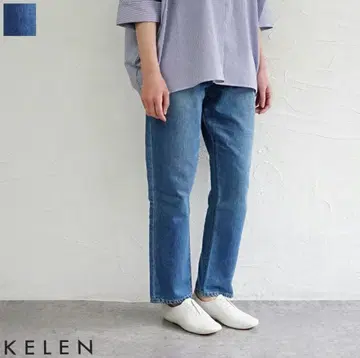 kelen 케렌 하이 웨스트 데님 팬츠 Sindy M L 청바지