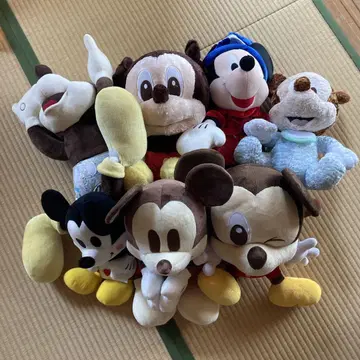 미키 봉제 인형 7종 세트