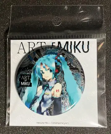 ART of MIKU 아트 오브 미쿠 하츠네 미쿠 메탈릭 캔뱃지
