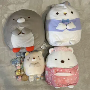 스미코구라시 봉제 인형 세트
