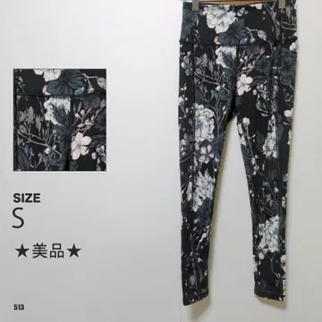 Victoria's Secret 꽃무늬 스포츠 레깅스 S 사이즈 요가웨어
