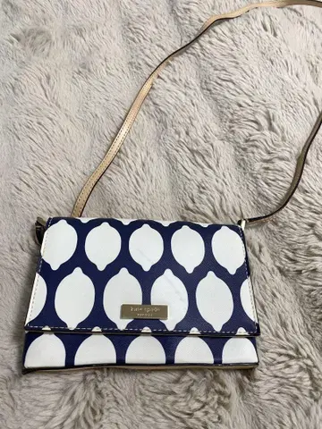 Kate Spade 클러치백 네이비/화이트