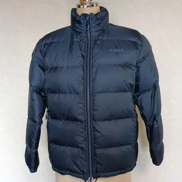 AIGLE 네이비 다운 자켓