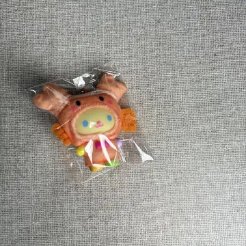 산리오 치비토모 시크릿 키링 미즈노 이키모노 우사하나