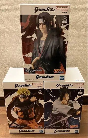 Grandista NARUTO 나루토 사스케 이타치 피규어 3종 세트