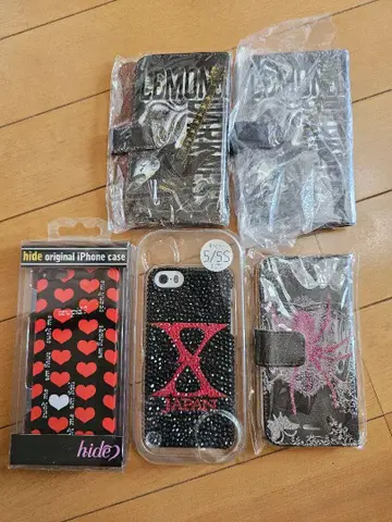 X JAPAN 히데 아이폰 스마트폰 케이스 수첩형