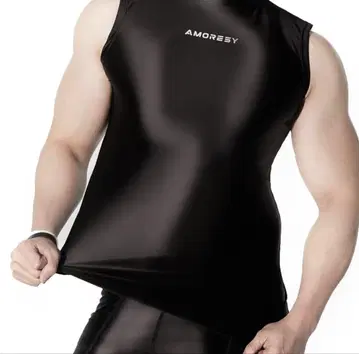 AMORESY 블랙 탱크탑