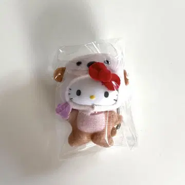 산리오 치비토모 헬로키티 랏코 미즈노의 생물 키링