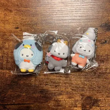 산리오 치비토모 포차코 전 3종 컴플리트