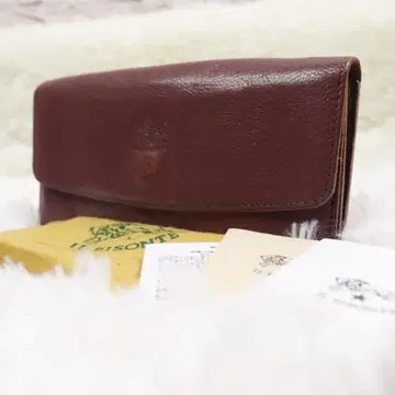 IL BISONTE 일비종떼 장지갑 롱 지갑 소가죽 이탈리아제