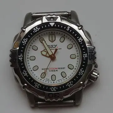 OXY 아날로그 시계 화이트 고정 상품